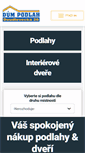 Mobile Screenshot of dumpodlah.cz